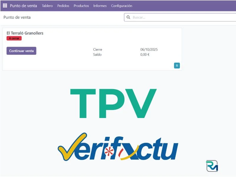 Odoo TPV 1 Odoo TPV