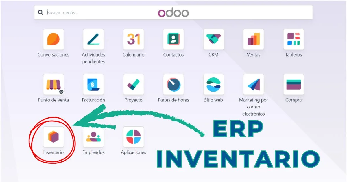 ERP para control de inventarios
