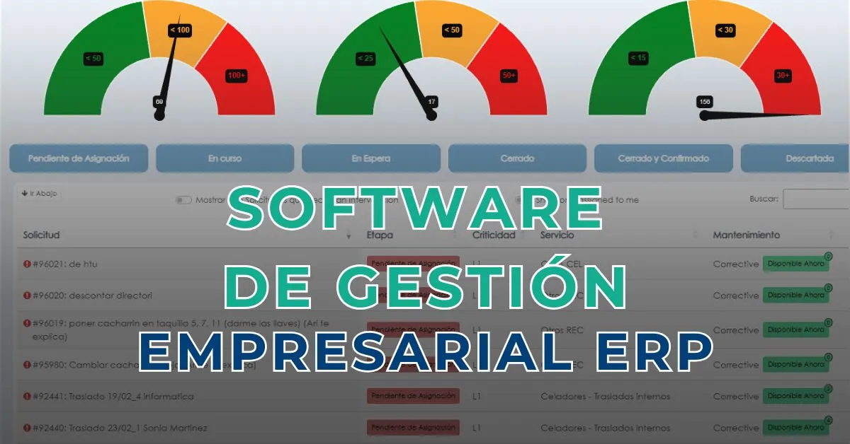 software de gestión empresarial ERP